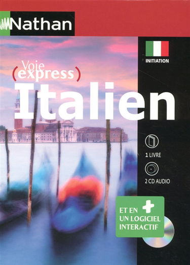 Voie express italien : coffret initiation : méthode de langues