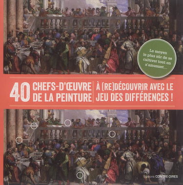40 chefs-d'oeuvre de la peinture à (re)découvrir avec le jeu des différences !