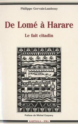 De Lomé à Harare : le fait citadin