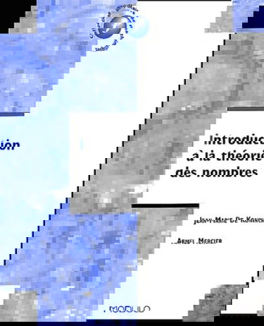 Introduction à la théorie des nombres