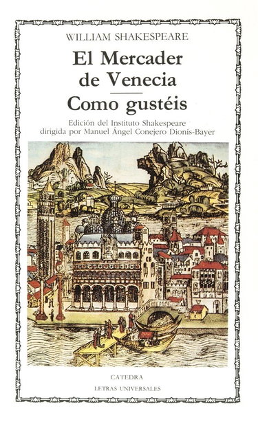 Couverture de El mercader de Venecia, Como Gusteis / The Merchant of Venice, As You Like It par William Shakespeare