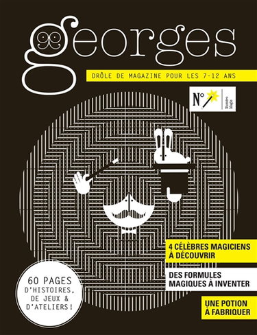 Couverture de Georges : drôle de magazine pour enfants, n° 31. Magie par Collectif
