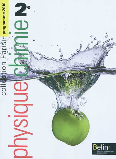 Physique chimie 2de : programme 2010