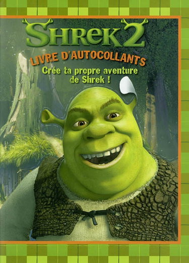 Couverture de Shrek 2 : livre d'autocollants par Le Ballon