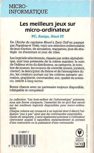 Les Meilleurs jeux sur micro-ordinateur