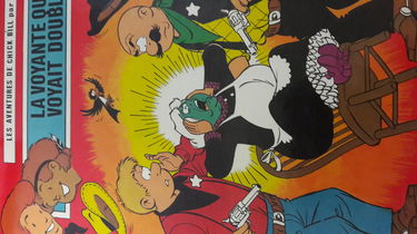 La Voyante qui voyait double : Une histoire du journal Tintin (Les Aventures de Chick Bill .)