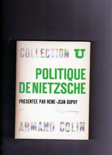 Politique de Nietzsche (Collection U)