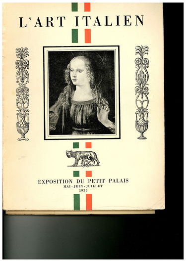 L'art italien exposition du petit palais mai-juin-juillet 1935