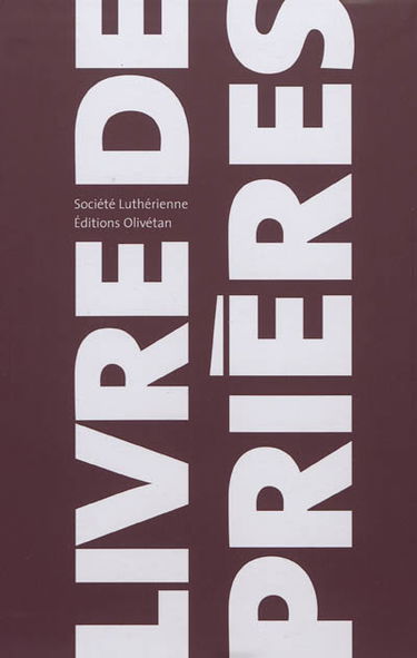 Livre de prières