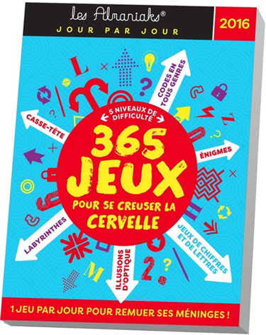 365 jeux pour se creuser la cervelle 2016