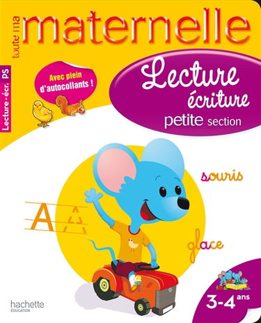 Lecture écriture maternelle petite section, 3-4 ans