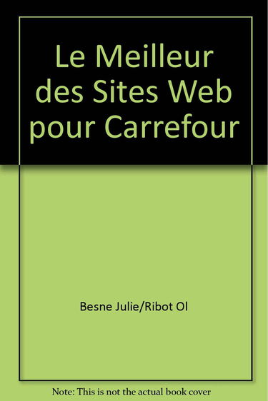LE MEILLEUR DES SITES WEB POUR CARREFOUR