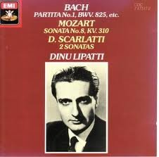 Couverture de Dinu Lipatti - Bach: Partita No. 1 BWV 825, etc.; Mozart: Sonata No. 8 KV 310; Scarlatti: 2 Sonatas [IMPORT]