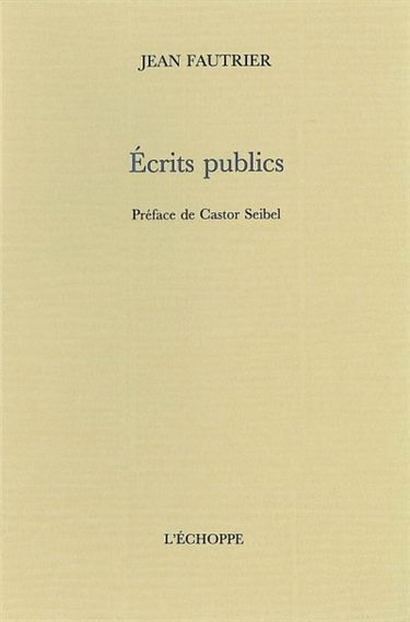 Ecrits publics