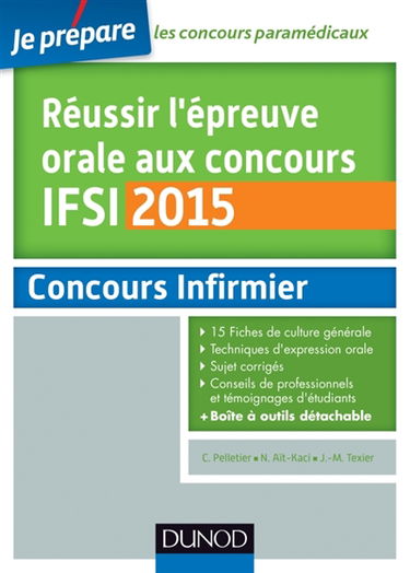 Réussir l'épreuve orale aux concours IFSI 2015