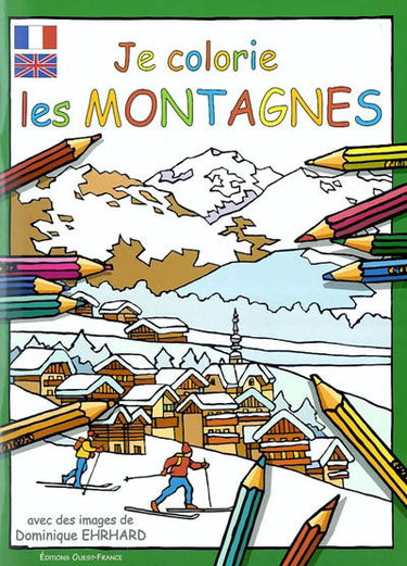 Je colorie les montagnes