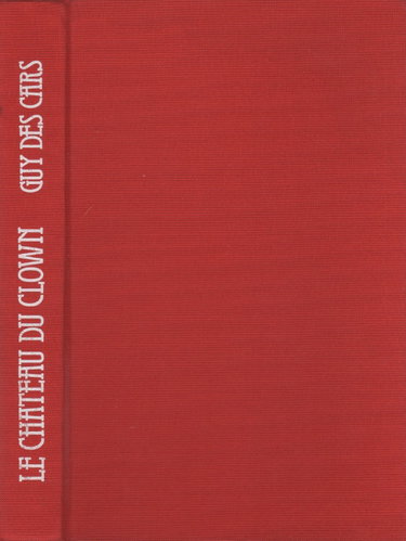 Couverture de Le chateau du clown par Guy Des Cars