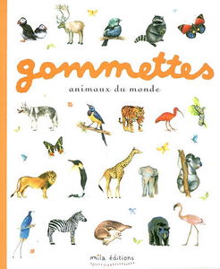 Gommettes : animaux du monde