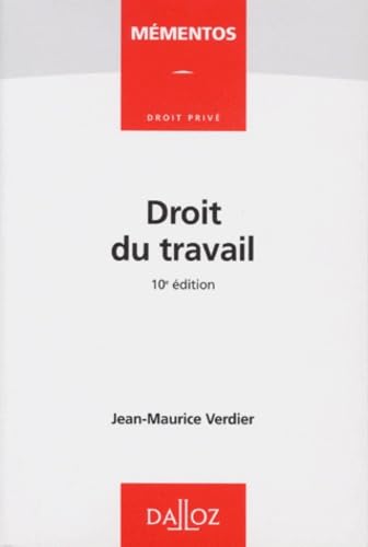 Droit du travail, 11e édition