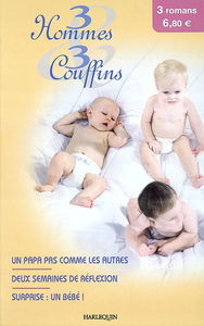 Trois hommes et trois couffins