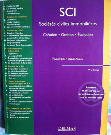 Sociétés civiles immobilières