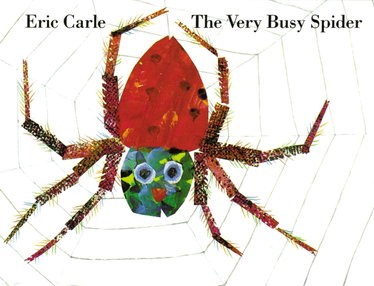 Couverture de The Very Busy Spider miniature edition par Eric Carle