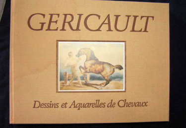 Couverture de Géricault : Dessins et aquarelles de chevaux