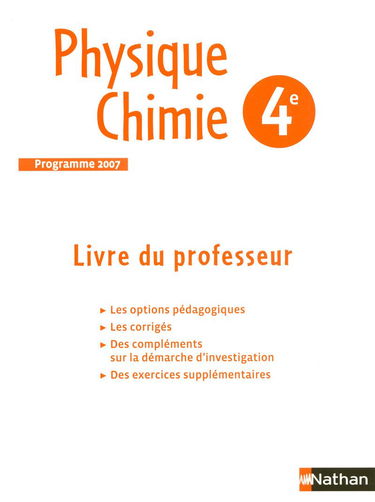 Physique-Chimie 4e