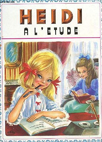 Couverture de HEIDI A L'ETUDE par Marie-José Maury