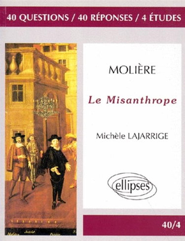 Couverture de Molière, Le Misanthrope