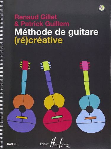 Couverture de Methode de guitare (re)creative + cd --- guitare