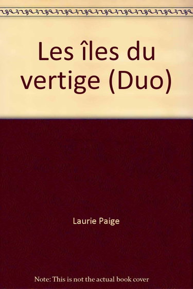 Couverture de LES ILES DE VERTIGE