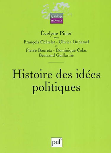 Histoire des idées politiques