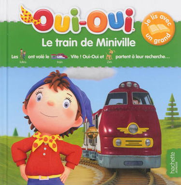 Le train de Miniville : je lis avec un grand