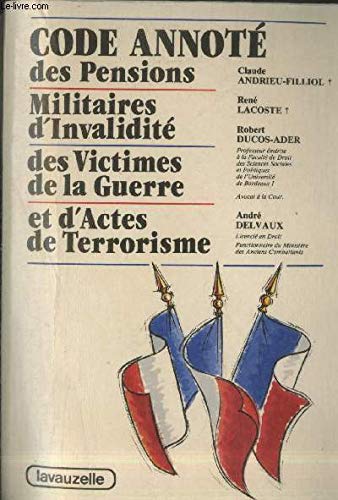 Code annote des pensions militaires