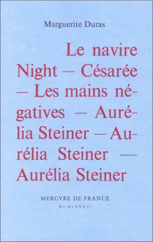 Le navire night. Césarée. Les mains négatives