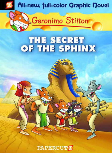 Couverture de Geronimo Stilton Graphic Novels #2: The Secret of the Sphinx