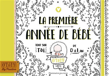 Couverture de La première année de bébé : de 0 à 1 an : tout sur toi