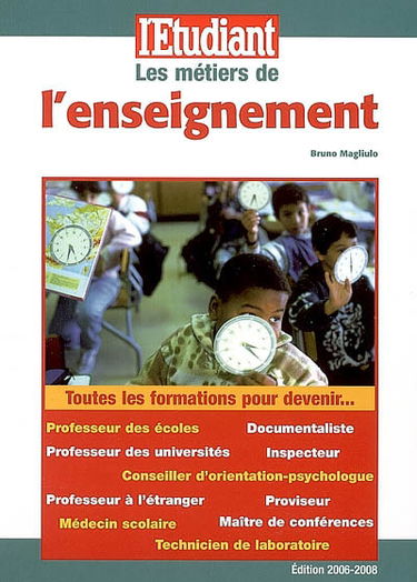 Les métiers de l'enseignement