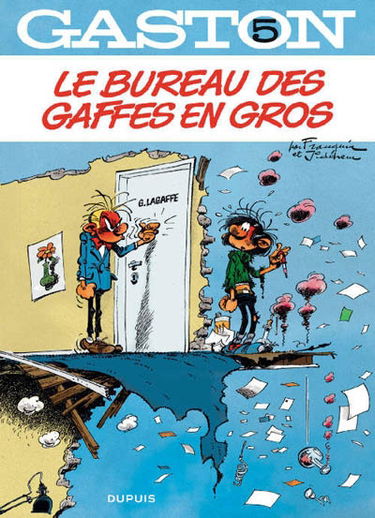 Gaston. Vol. 5. Le bureau des gaffes en gros