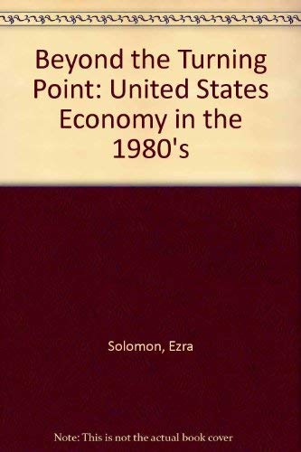 Couverture de Beyond the Turning Point: United States Economy in the 1980's