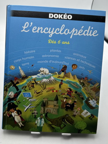 Couverture de dokéo l'encyclopédie(dés 6 ans)