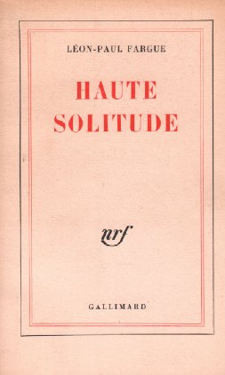Haute solitude