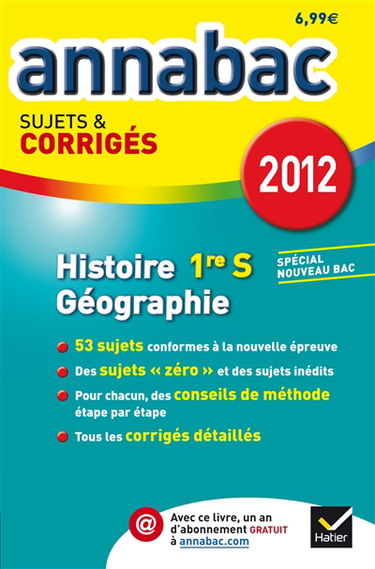 Histoire géographie 1re S : spécial nouveau bac