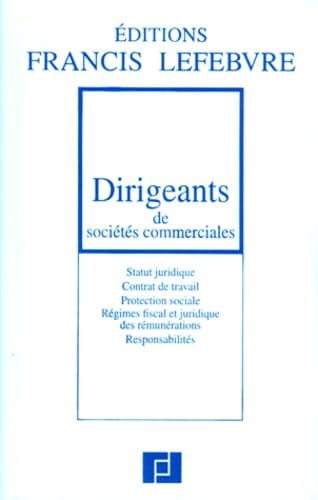 Dirigeants de Sociétés Commerciales