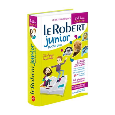 Le Robert junior poche plus : le dictionnaire des 7-11 ans, CE-CM-6e