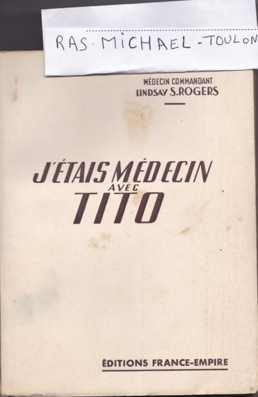 Couverture de J'étais medecin avec tito