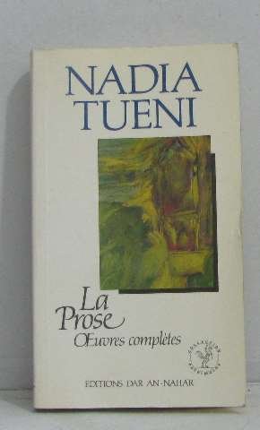 Couverture de La prose oeuvres complètes