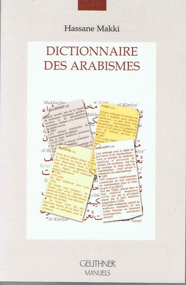 Dictionnaire des arabismes