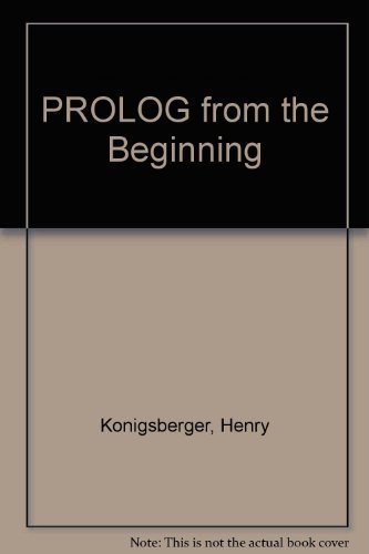 Couverture de Prolog from the Beginning